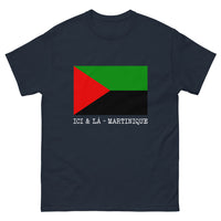 Thumbnail for T-shirt Martinique marine - célébration de l'île aux fleurs