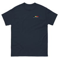 Thumbnail for T-shirt Belgique marine - Ambiance sombre et mystère