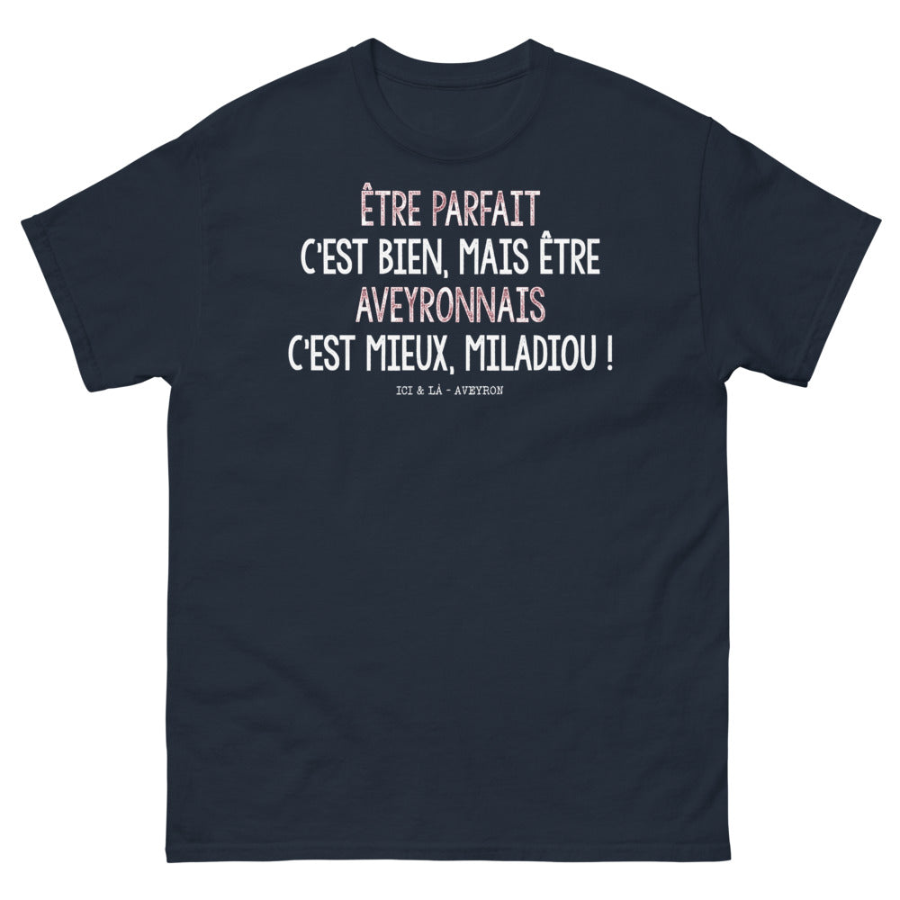 T-shirt Aveyron marine - Être Aveyronnais, c'est mieux !