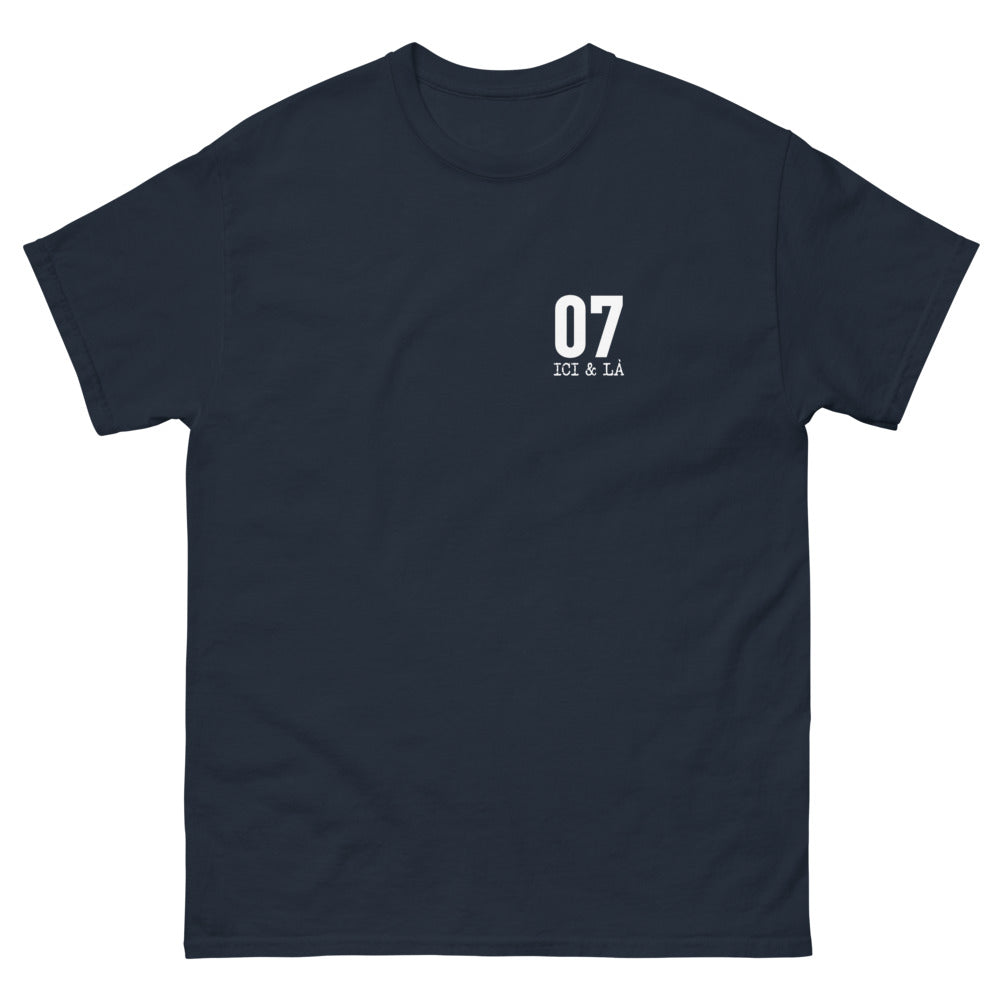 T-shirt Bretagne marine - design élégant et sombre