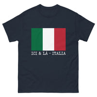 Thumbnail for T-shirt Italie marine - élégance italienne et humour local