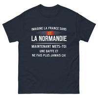 Thumbnail for T-shirt Normandie marine - Imagine la France sans la Normandie
