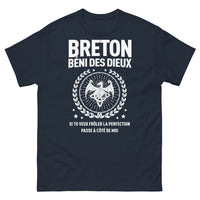Thumbnail for T-shirt Breton marine - Frôlez la perfection avec humour