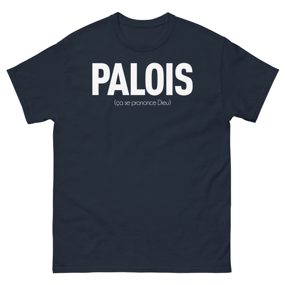 T-shirt Palois noir dos - Ça Se Prononce Dieu