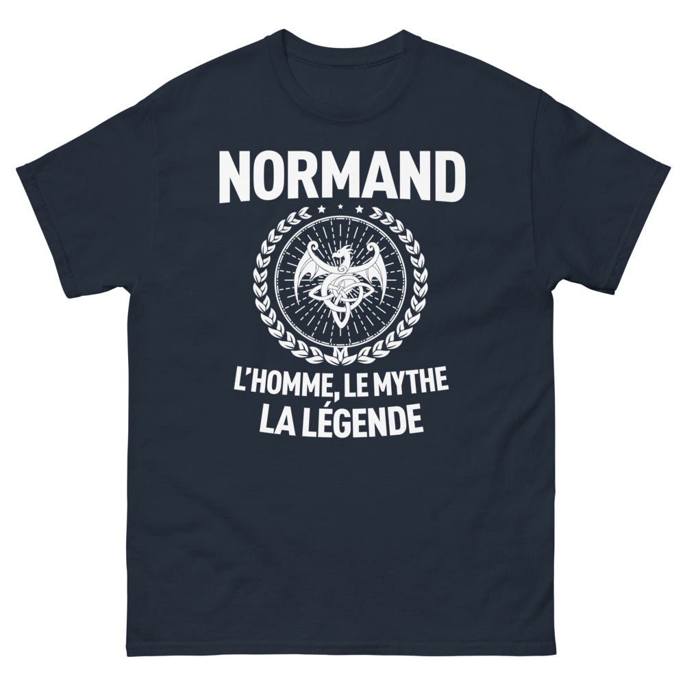 T-shirt Normand marine - L'homme, le mythe, la légende
