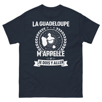 Thumbnail for T-shirt Guadeloupe marine - La Guadeloupe m'appelle