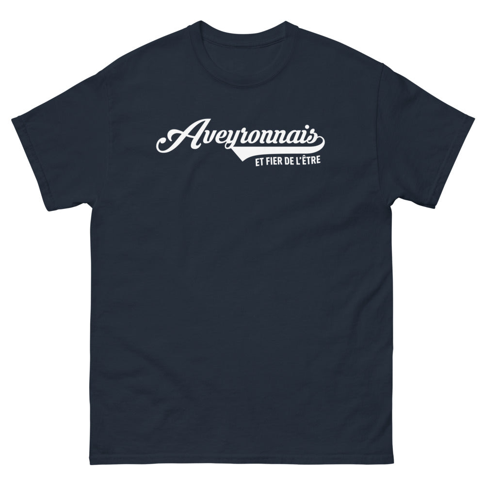 T-shirt Aveyron noir - Aveyronnais et Fier de l'Être dos