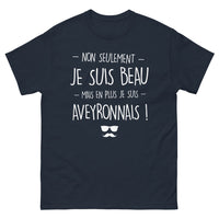 Thumbnail for T-shirt Aveyron marine - Non seulement je suis beau