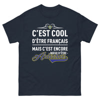 Thumbnail for T-shirt Ardèche marine - Fierté régionale en coton