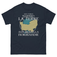 Thumbnail for T-shirt Normandie marine - Aux braves la terre
