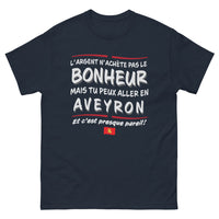Thumbnail for T-shirt Aveyron marine - L'argent n'achète pas le bonheur