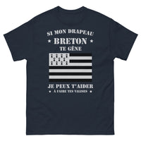 Thumbnail for T-shirt Bretagne marine - Si mon drapeau breton te gêne