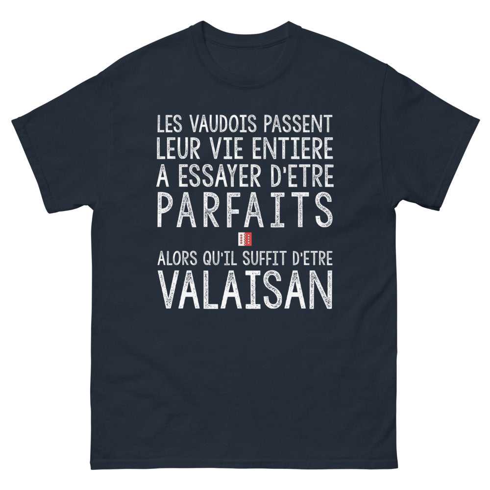 T-shirt Valaisan marine - Perfection Simplifiée