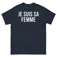 Thumbnail for T-shirt Isère marine - Je suis sa femme