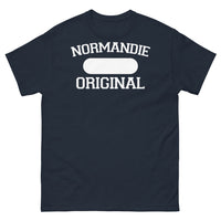 Thumbnail for T-shirt Normandie marine - design sombre et élégant