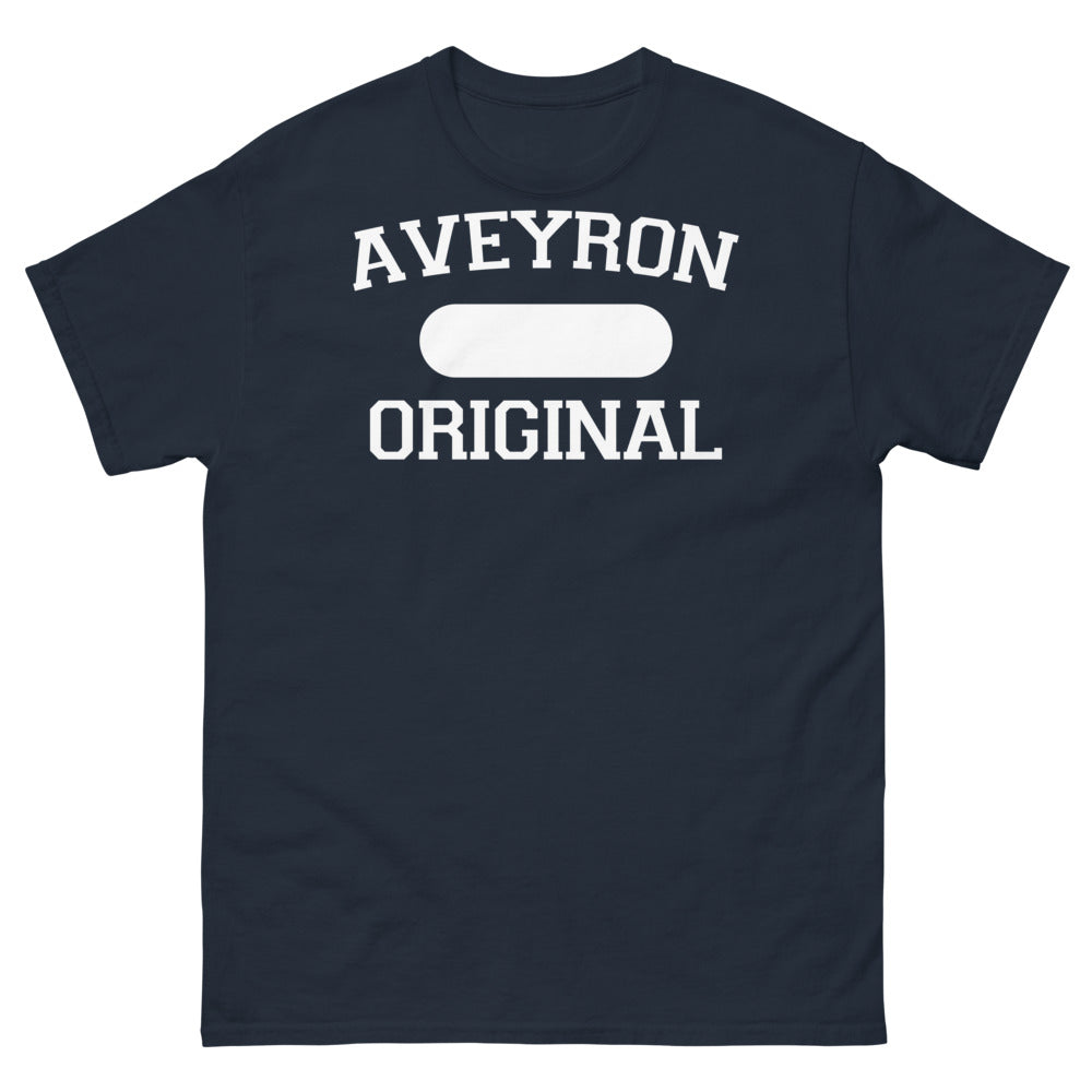 T-shirt Aveyron marine - Esprit aveyronnais authentique