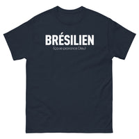 Thumbnail for T-shirt Brésilien marine - Ça se prononce Dieu