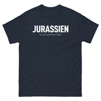 Thumbnail for T-shirt Jura marine - Jurassien, ça se prononce Dieu