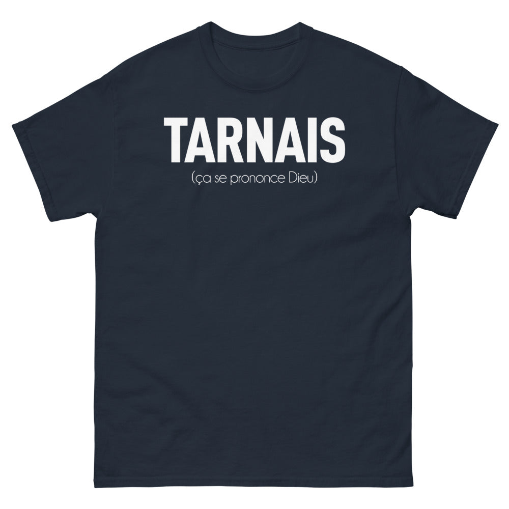 T-shirt Tarn noir dos - Ça se prononce Dieu