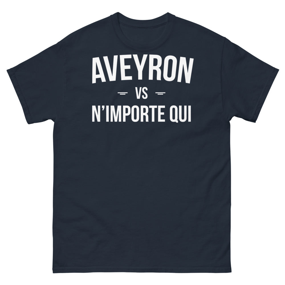 T-shirt Aveyron marine - Aveyron vs. N'importe Qui