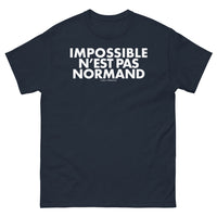 Thumbnail for T-shirt Normandie marine - Impossible n'est pas Normand