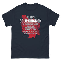 Thumbnail for T-shirt Bourgogne marine - Fier et Authentique