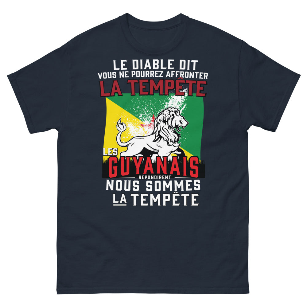 T-shirt Guyanais marine - Nous Sommes la Tempête