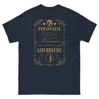 Thumbnail for T-shirt Pologne marine - Mélange de Princesse et Guerrière