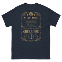 Thumbnail for T-shirt Normand marine - Un mélange parfait de princesse et de guerrière