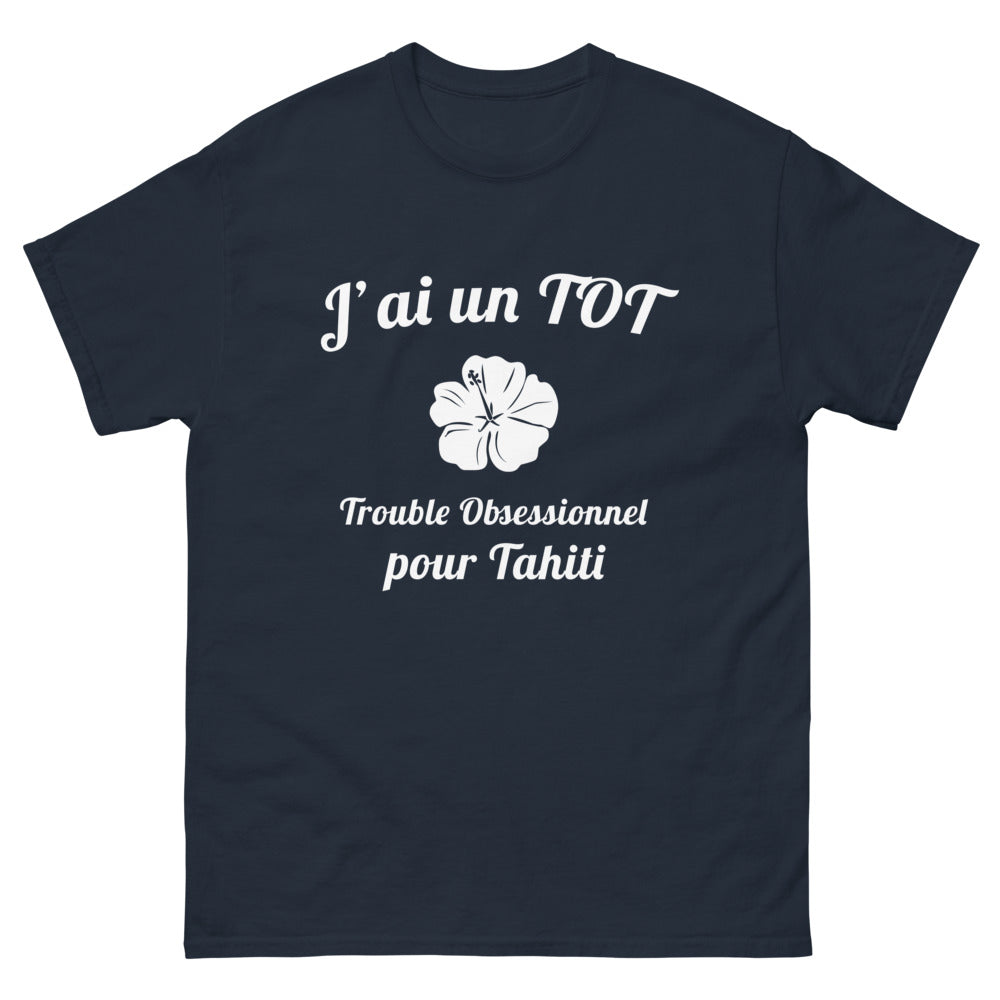 T-shirt Tahiti marine - J'ai un TOT