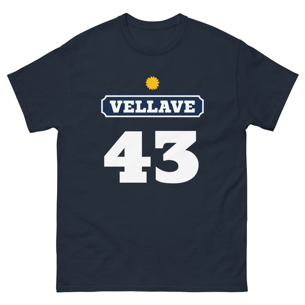 T-shirt Haute-Loire marine - Fierté de la région Vellave