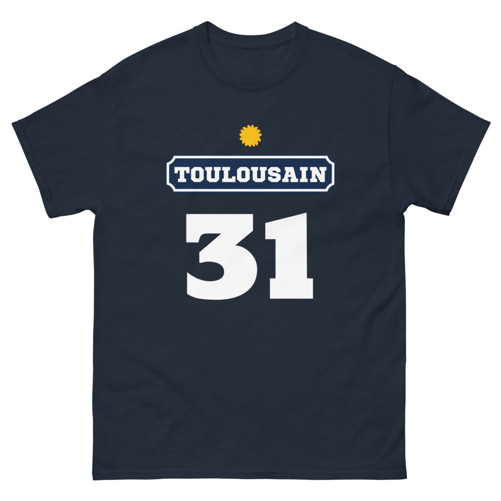 T-shirt Toulouse marine - Fier d'être Toulousain