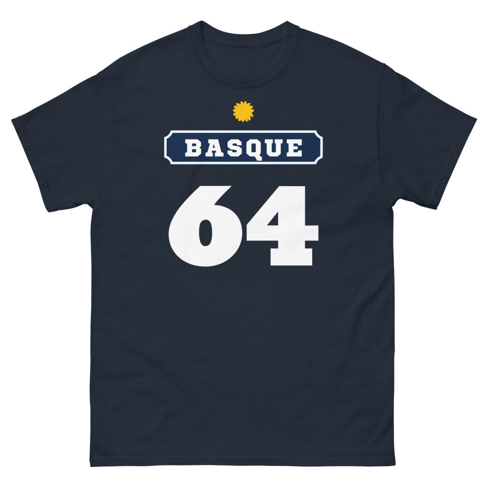 T-shirt Basque marine - Fierté et nostalgie des racines
