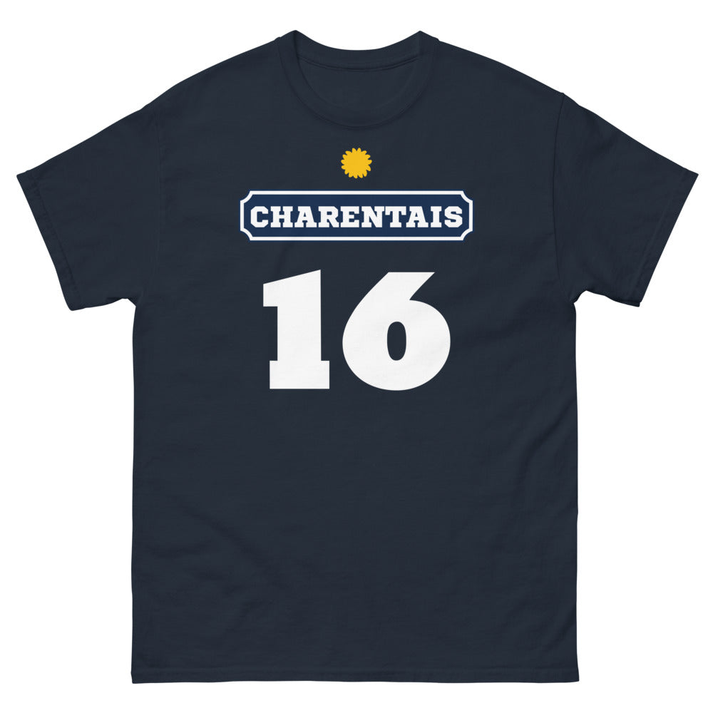 T-shirt Charentais marine - Fierté Régionale