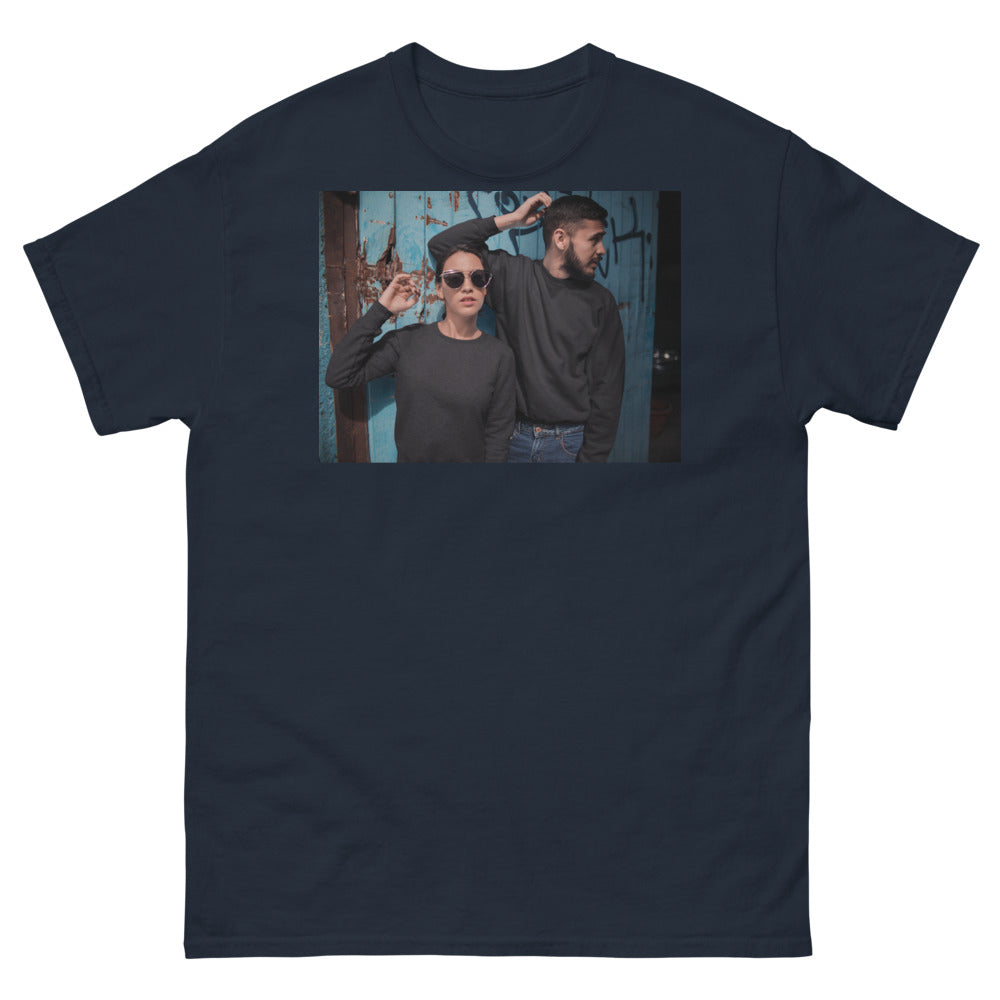 T-shirt Bretagne marine - design sombre et mystérieux