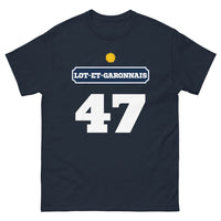 Thumbnail for T-shirt Lot-et-Garonne marine - Fierté et humour du Sud-Ouest