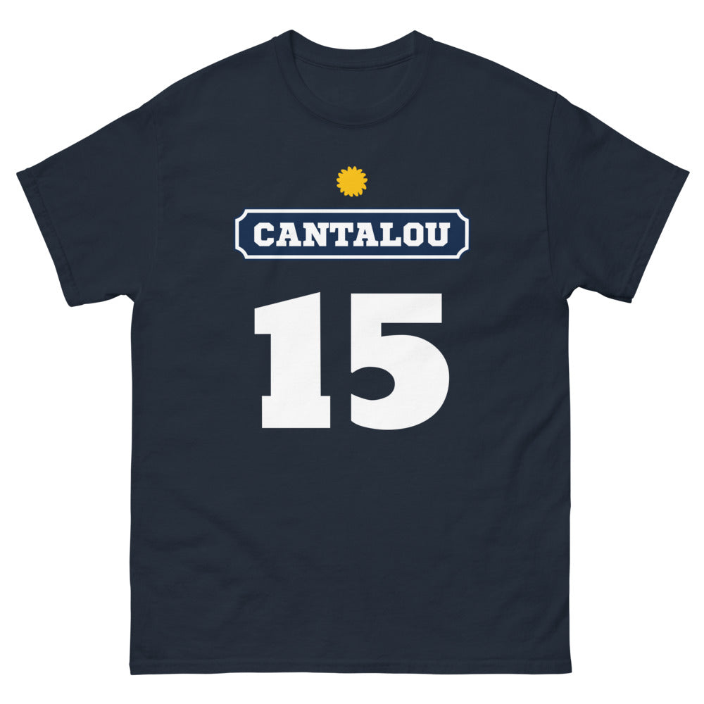 T-shirt Cantalien marine - Fier de mes racines !