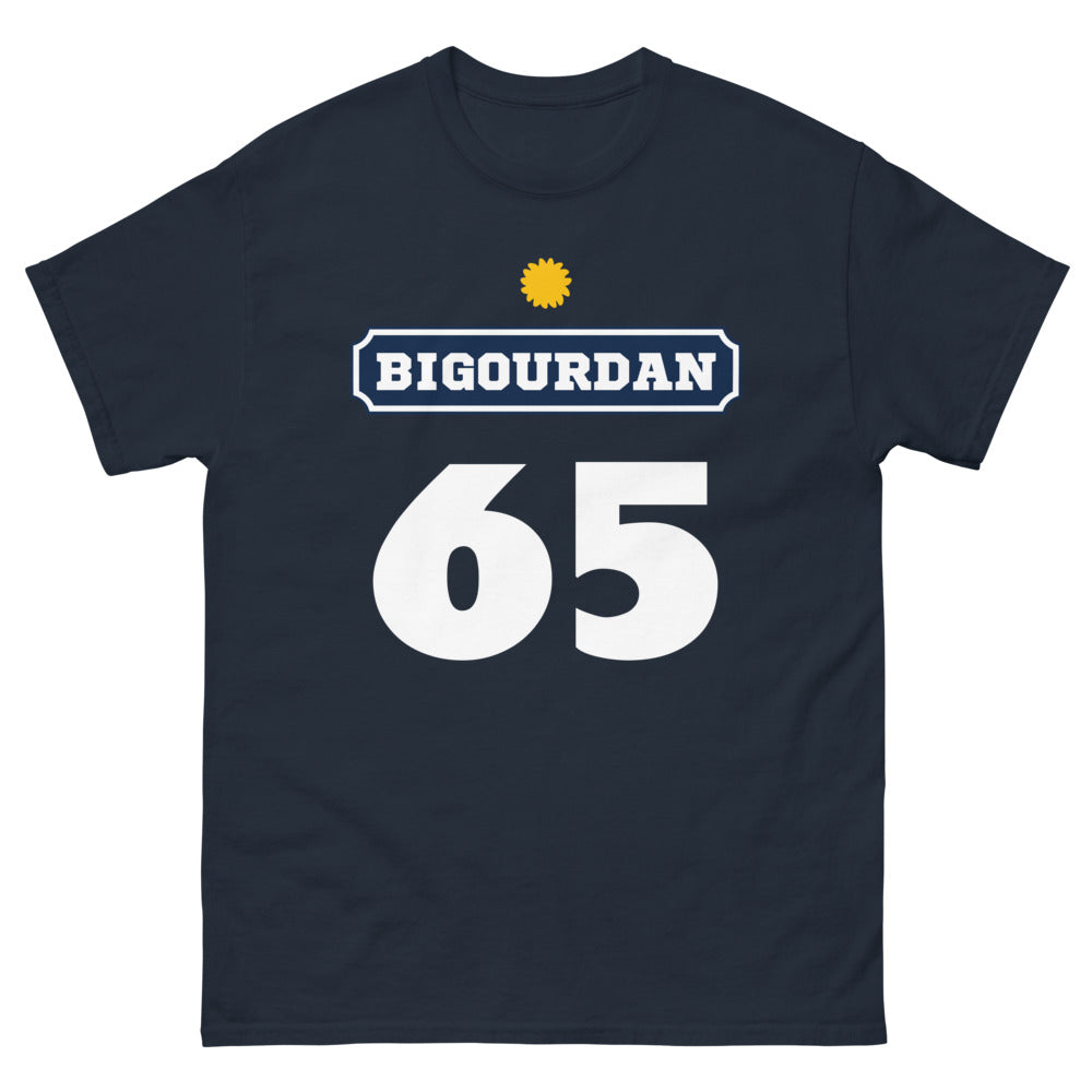 T-shirt Bigourdan marine - Fier de mes racines
