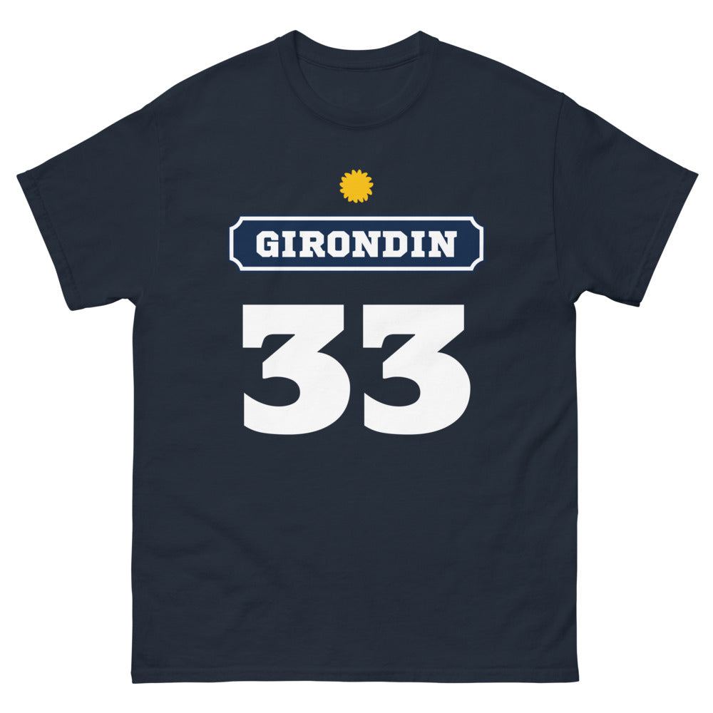 T-shirt Gironde marine - Fier de ma région
