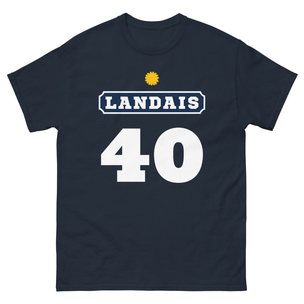 T-shirt Landais marine - Fièrement du 40