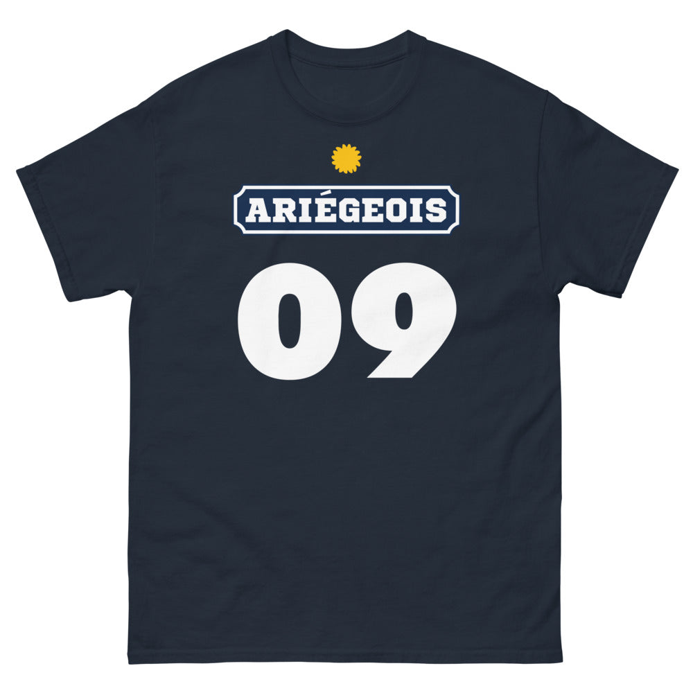 T-shirt Ariège noir dos - Fierté de l'Ariège