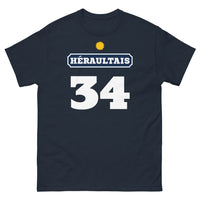 Thumbnail for T-shirt Hérault marine - Fier et authentique design