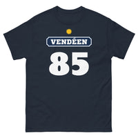 Thumbnail for T-shirt Vendée marine - Fier et sombre, un hommage humoristique