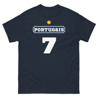 Thumbnail for T-shirt Portugal bleu marine - Fierté et humour lusitanien