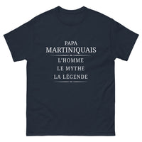 Thumbnail for T-shirt Martinique marine - L'Homme, le Mythe, la Légende