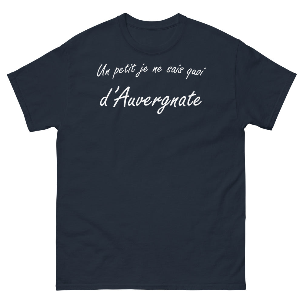 T-shirt Auvergne marine - un petit je-ne-sais-quoi d'auvergnat
