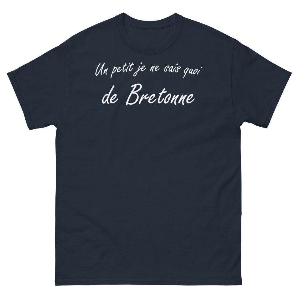 T-shirt Bretagne marine - Un petit je-ne-sais-quoi breton