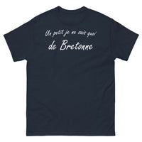 Thumbnail for T-shirt Bretagne marine - Un petit je-ne-sais-quoi breton