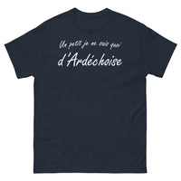 Thumbnail for T-shirt Ardèche marine - Un petit je-ne-sais-quoi humoristique