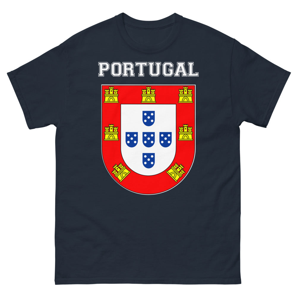 T-shirt Portugal marine - design mystérieux et intrigant